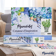 Load image into Gallery viewer, paint by numbers | Pot of plants | easy flowers new arrivals | FiguredArt