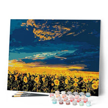 Load image into Gallery viewer, paint by numbers | Field of Sunflowers | easy landscapes new arrivals | FiguredArt