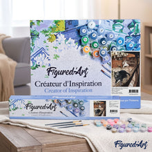 Load image into Gallery viewer, paint by numbers | Cat on the ledge | advanced animals cats new arrivals | FiguredArt