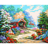 paint by numbers | Countryside Farm | easy flowers landscapes new arrivals | FiguredArt