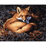 paint by numbers | Pretty Fox | animals easy foxes new arrivals | FiguredArt