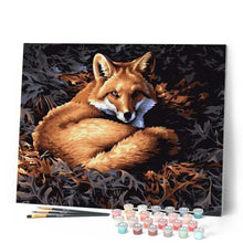 Load image into Gallery viewer, paint by numbers | Pretty Fox | animals easy foxes new arrivals | FiguredArt