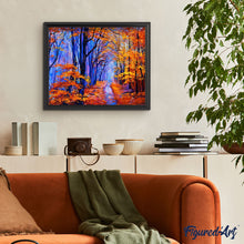 Load image into Gallery viewer, paint by numbers | In the Forest during Autumn | advanced landscapes new arrivals | FiguredArt