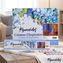 Load image into Gallery viewer, paint by numbers | In the Forest during Autumn | advanced landscapes new arrivals | FiguredArt
