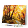 paint by numbers | Forest and Sunlight | advanced forest landscapes new arrivals | FiguredArt