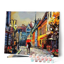 Load image into Gallery viewer, paint by numbers | Romantism in the City | advanced cities romance | FiguredArt