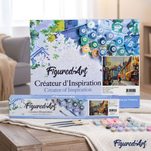 Load image into Gallery viewer, paint by numbers | Romantism in the City | advanced cities romance | FiguredArt