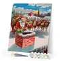 paint by numbers | Santa Claus in the Fireplace | christmas intermediate new arrivals | FiguredArt