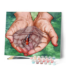 Load image into Gallery viewer, paint by numbers | Small Fish | animals fish intermediate new arrivals | FiguredArt