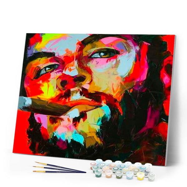 paint by numbers | Cigar | intermediate new arrivals portrait | FiguredArt