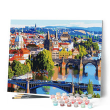 Load image into Gallery viewer, paint by numbers | City in Europe | advanced cities landscapes | FiguredArt