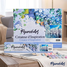 Load image into Gallery viewer, paint by numbers | Trees in Spring | advanced landscapes new arrivals trees | FiguredArt