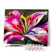 Load image into Gallery viewer, paint by numbers | Bright Flower | flowers intermediate new arrivals | FiguredArt
