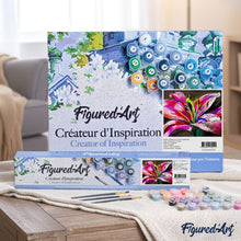 Load image into Gallery viewer, paint by numbers | Bright Flower | flowers intermediate new arrivals | FiguredArt