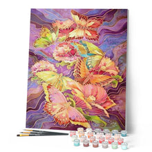Load image into Gallery viewer, paint by numbers | Butterflies | advanced animals butterflies new arrivals | FiguredArt