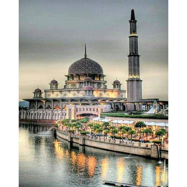 paint by numbers | Mosque | cities intermediate | FiguredArt