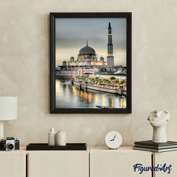 paint by numbers | Mosque | cities intermediate | FiguredArt