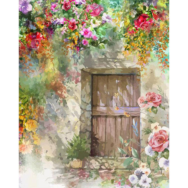 paint by numbers | Cave entrance | advanced flowers landscapes new arrivals | FiguredArt