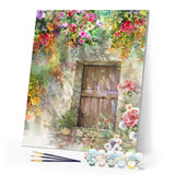 paint by numbers | Cave entrance | advanced flowers landscapes new arrivals | FiguredArt
