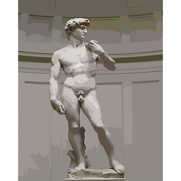 paint by numbers | Statue of Man | advanced new arrivals portrait | FiguredArt