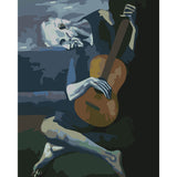 paint by numbers | Guitarist | advanced famous paintings new arrivals | FiguredArt