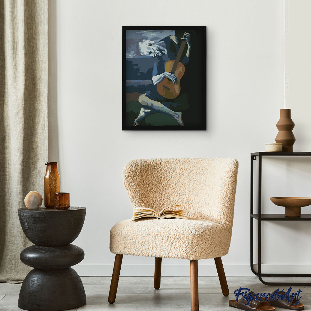 paint by numbers | Guitarist | advanced famous paintings new arrivals | FiguredArt