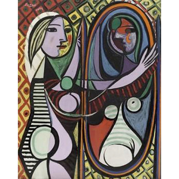 paint by numbers | Picasso Girl before a Mirror | advanced famous paintings new arrivals picasso | FiguredArt