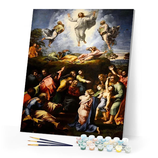 paint by numbers | Transfiguration by Raphael | advanced famous paintings new arrivals religion | FiguredArt