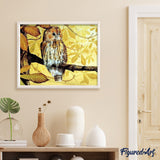 paint by numbers | Pretty owl | animals intermediate owls | FiguredArt