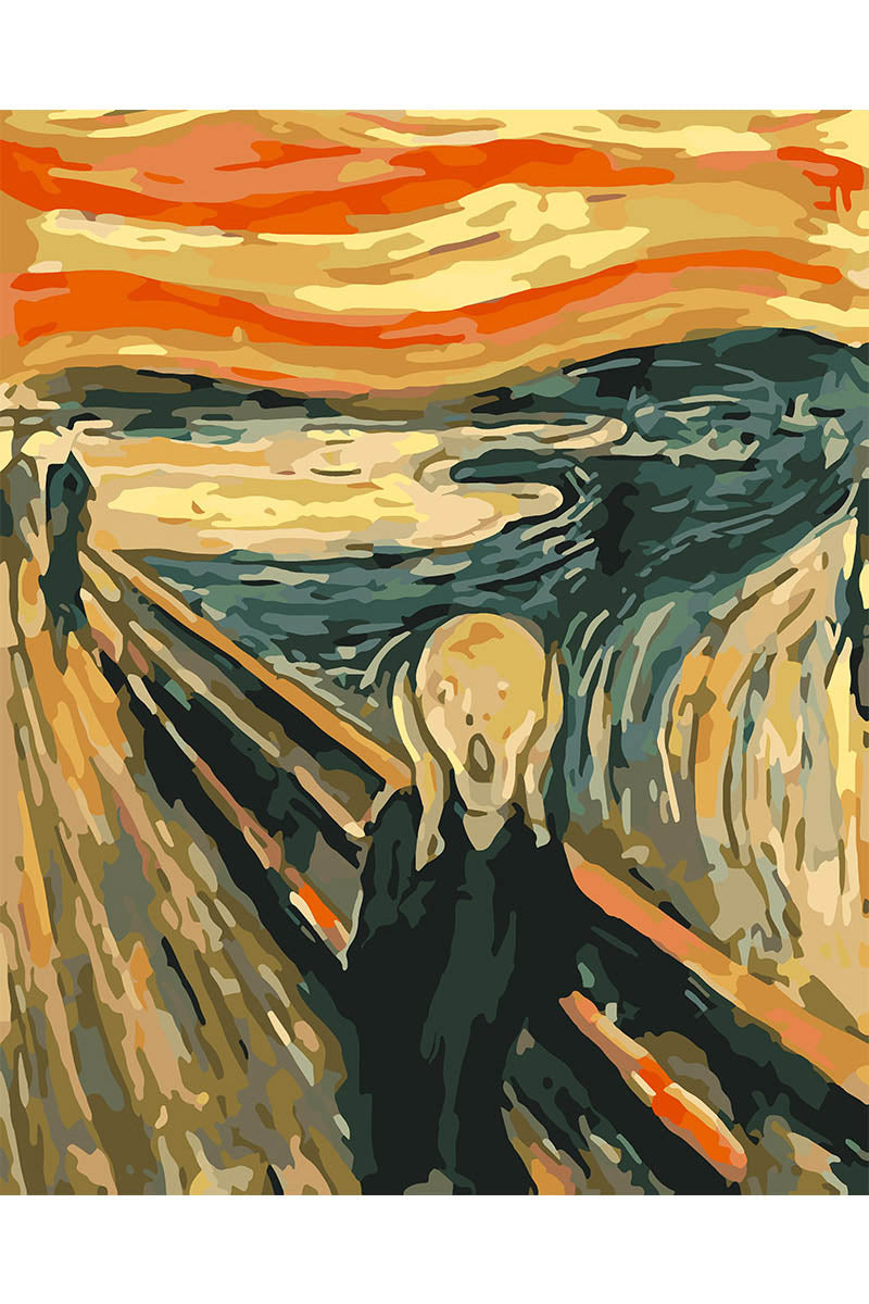 paint by numbers | Scream | advanced famous paintings | FiguredArt