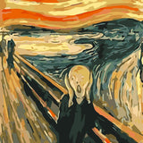 paint by numbers | Scream | advanced famous paintings | FiguredArt