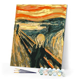 paint by numbers | Scream | advanced famous paintings | FiguredArt