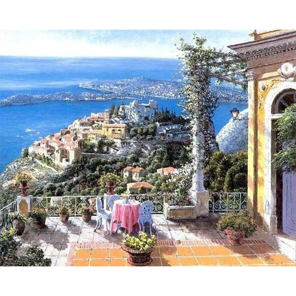 paint by numbers | Beautiful Sea View | advanced landscapes | FiguredArt