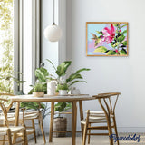 paint by numbers | Small Hummingbird in Flowers | animals beginners birds easy flowers | FiguredArt