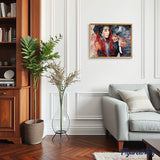 paint by numbers | Woman and Elephant | advanced animals elephants portrait | FiguredArt