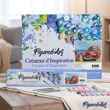 Load image into Gallery viewer, paint by numbers | Car at the Beach | cars and motos intermediate | FiguredArt