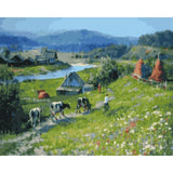 paint by numbers | Herd | advanced landscapes | FiguredArt
