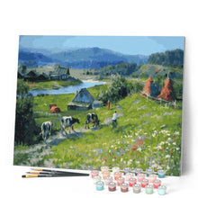 Load image into Gallery viewer, paint by numbers | Herd | advanced landscapes | FiguredArt