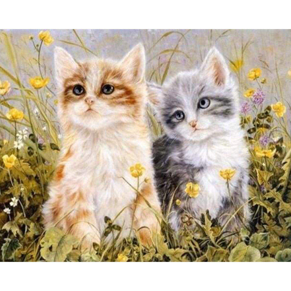 paint by numbers | Two Kittens | animals cats easy | FiguredArt