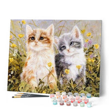 Load image into Gallery viewer, paint by numbers | Two Kittens | animals cats easy | FiguredArt