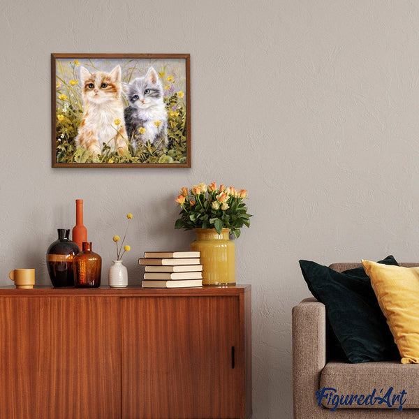 paint by numbers | Two Kittens | animals cats easy | FiguredArt