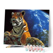 Load image into Gallery viewer, paint by numbers | Tiger and earth | animals easy tigers | FiguredArt