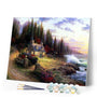 paint by numbers | My little house near the Sea | advanced landscapes | FiguredArt