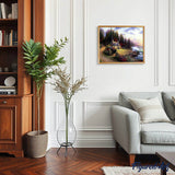 paint by numbers | My little house near the Sea | advanced landscapes | FiguredArt
