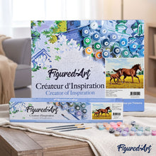 Load image into Gallery viewer, paint by numbers | Horse and Foal in the field | animals easy horses | FiguredArt