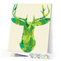 paint by numbers | Deer head Art | animals deer easy | FiguredArt