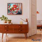 paint by numbers | Poppies and Daisies | easy flowers | FiguredArt