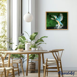 paint by numbers | kingfisher taking flight | new arrivals animals birds easy | FiguredArt