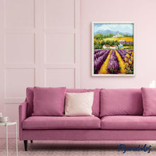 Load image into Gallery viewer, paint by numbers | field of lavender | new arrivals landscapes advanced | FiguredArt