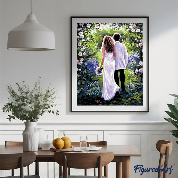 paint by numbers | Honeymooners | intermediate romance | FiguredArt
